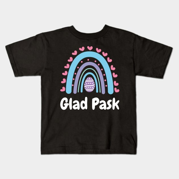 Glad Pask Swedish Easter Kids T-Shirt by SunburstGeo